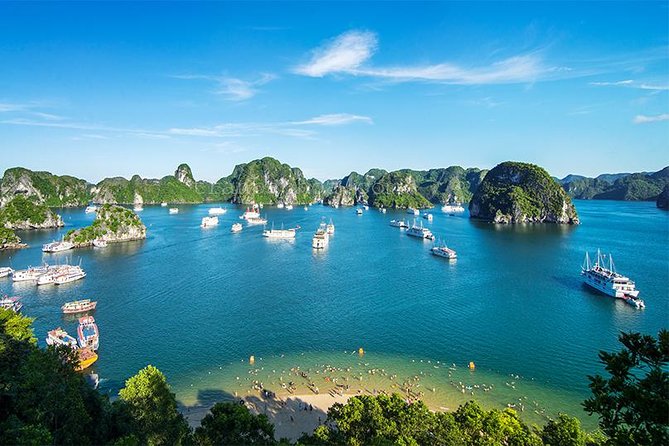 Halong Bay Full Day with Kayaking, Hiking viewpoint, Cave - Deluxe To Luxury - Tea, cake, and the return journey