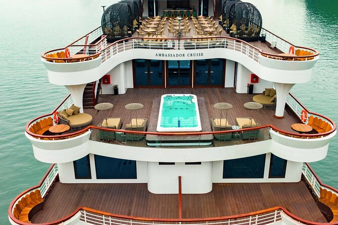 Halong Bay Luxury Dinner Cruise - Ambassador - What the $105 fare buys you