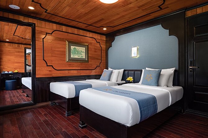 HaLong - LanHa Bay With La Pandora Boutique Cruises 2Days/1Night - Day two: early tai chi and Dark & Bright Cave