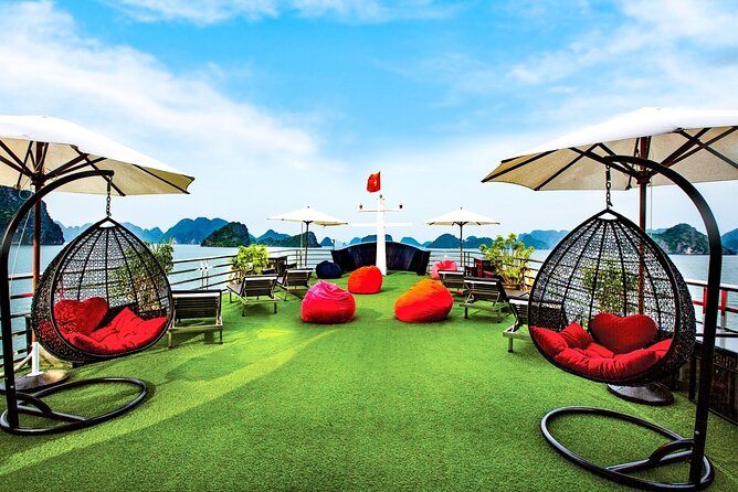 Halong Milalux 5 Star Cruise 2d1n,All inclusive,transfer - The road from Hanoi sets the tone