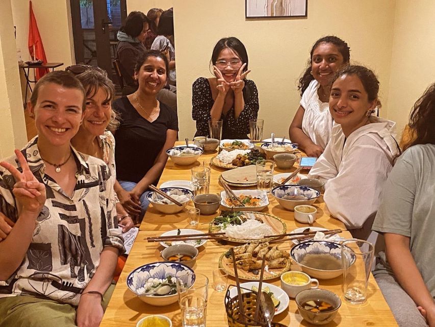 Hanoi: 5 Local Dishes Cooking Class with Meal & Market Visit - Vegetarian cooking and different skill levels