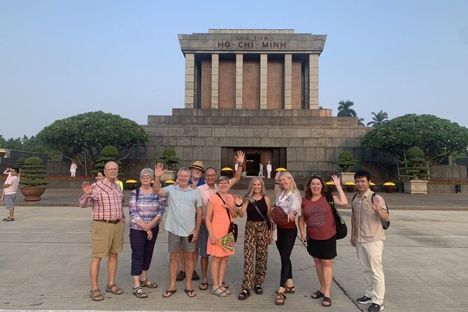 Hanoi All-In-One Tour: Highlights & Train Street & Culture & Fun - The Ho Chi Minh Mausoleum calls for a slower pace