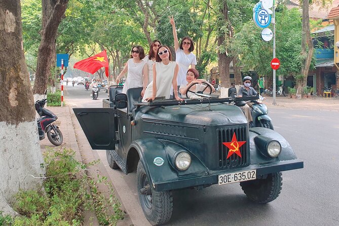 Hanoi Backstreet Jeep Tour : Hanoi HIGHTLIGHTS and HIDDEN GEMS - Take in Truc Bach Lake and West Lake