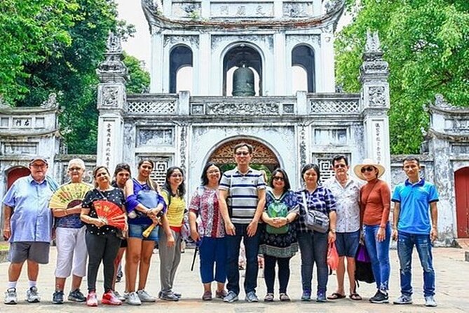 Hanoi City Tour Full Day Small Group, Lunch, Limousine Bus - Lunch, then the Temple of Literature