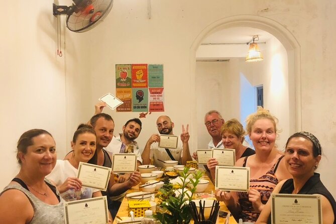 Hanoi Cooking Class Learning 5 Dishes including Banh Xeo - A Full Vegetarian Menu, Not Just a Substitute