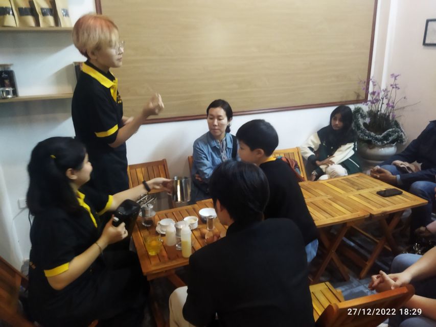 Hanoi Egg Coffee Class - From coffee history to your first cup