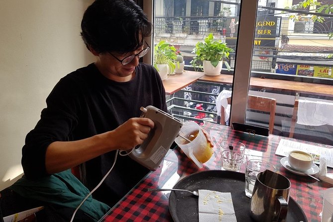 Hanoi Egg Coffee making course - Coffee, spring roll, and a useful recipe