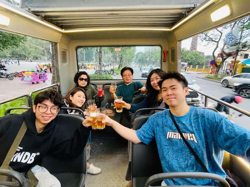 Hanoi Exclusive Craft Beer Bus: Cultural Sightseeing Tour - A city tour with beer at its center