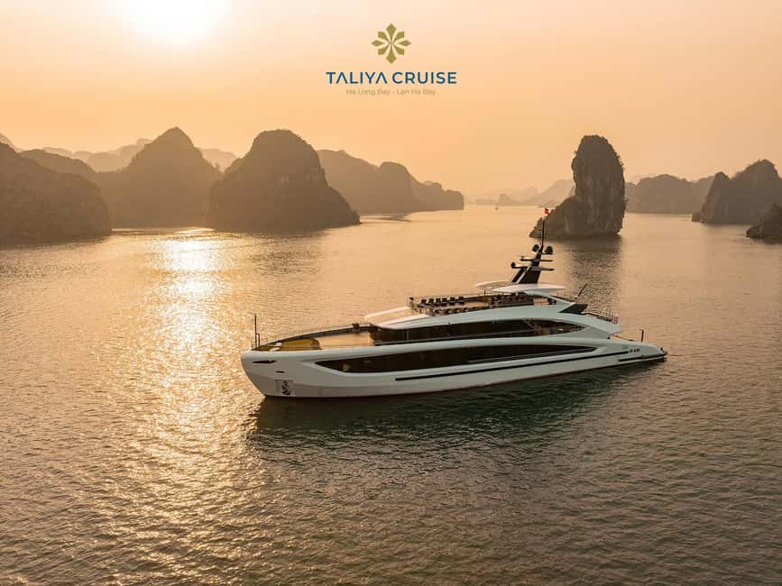 Hanoi: Ha Long Bay/Lan Ha Bay Taliya Day Cruise - Lunch with limestone views