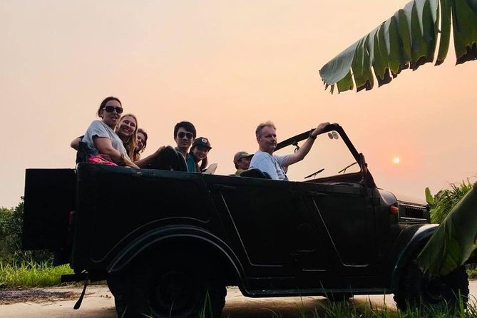 Hanoi Half-day with Food + Fun + Culture By Russian Jeep - Backstreets, wet markets and Train Street