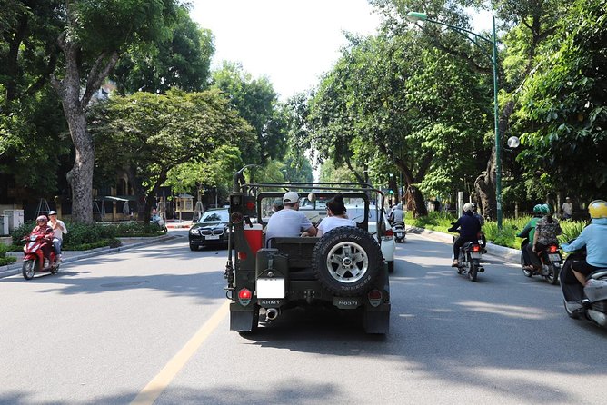 Hanoi Half-day with Food + Fun + Culture By Russian Jeep - French boulevards and landmark views