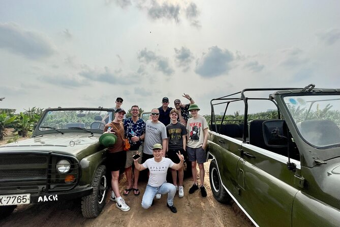 Hanoi Jeep City Highlight, Backstreet, Train Street, Countryside - Red River island and the countryside