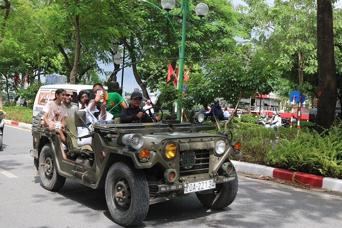 Hanoi Jeep City Tour combine Countryside Train Street, Hidden Gem - Food and Coffee Make a Useful Pause
