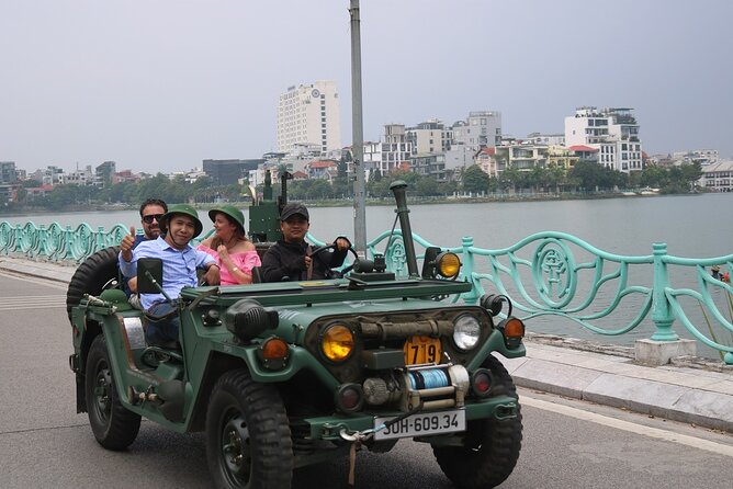 Hanoi Jeep City Tour combine Countryside Train Street, Hidden Gem - The Countryside Adds a Strong Contrast