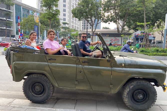Hanoi Jeep Tour: City Highlights, Train St & Hidden Gems - West Lake and the ride between stops