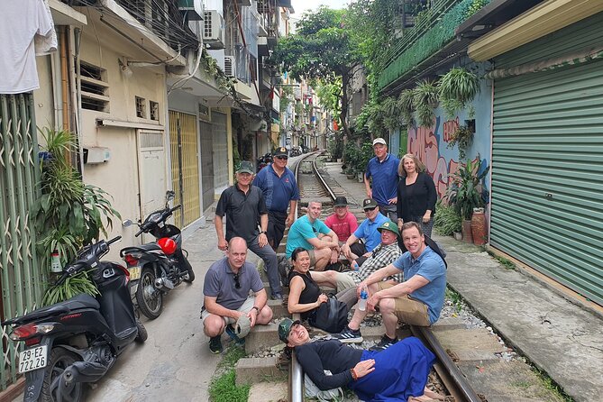 Hanoi Jeep Tour: Food, Culture and Fun by Vietnam Army Jeep - Long Bien Bridge and the Red River edge