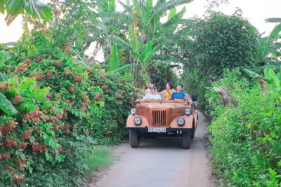 Hanoi Jeep Tour: Red River Countryside+ Backstreet+ Train-street