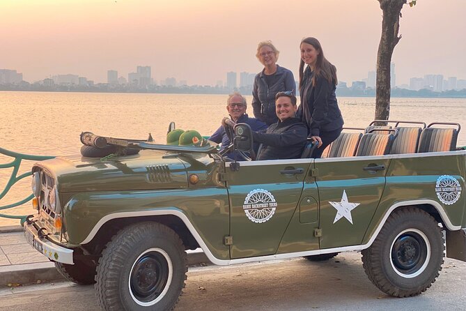 Hanoi Jeep Tour: Red River Countryside+ Backstreet+ Train-street - A Vietnamese meal to finish
