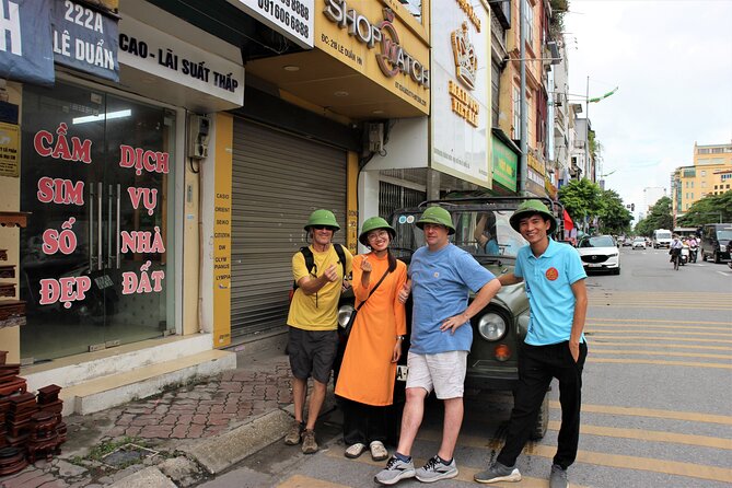 Hanoi Jeep Tours Led By Women: Hanoi City Jeep Tours Half Day - Ba Dinh’s landmarks come by in a quick sequence