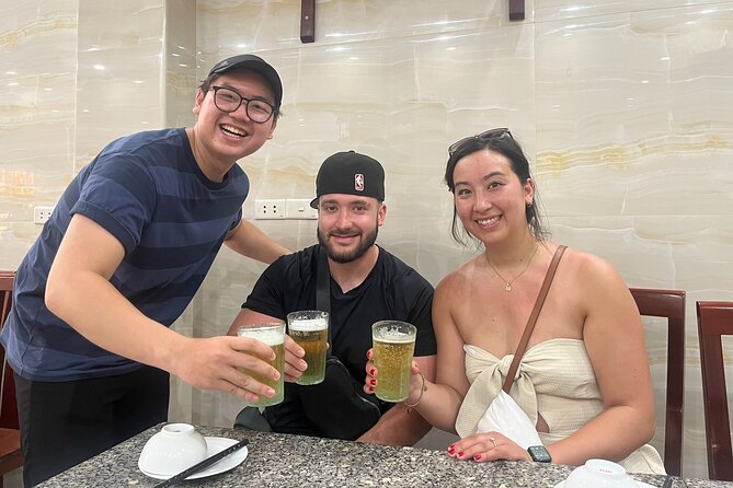 Hanoi Local Fresh Beer and Culinary Tour with Train Street Visit - More beer with local regulars
