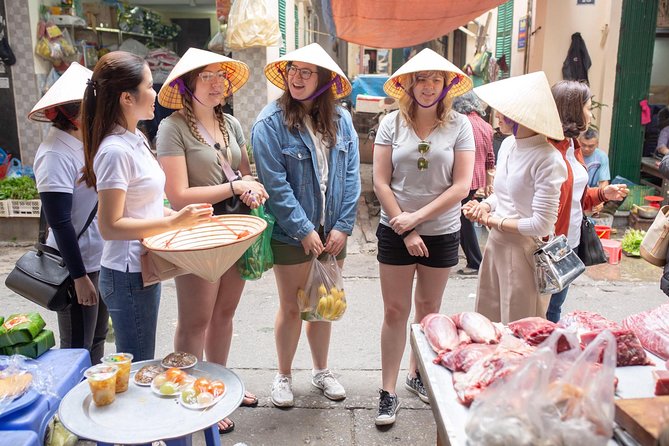 Hanoi Maya Kitchen: Traditional Cooking Class & Market Tour - Five dishes, then a proper meal