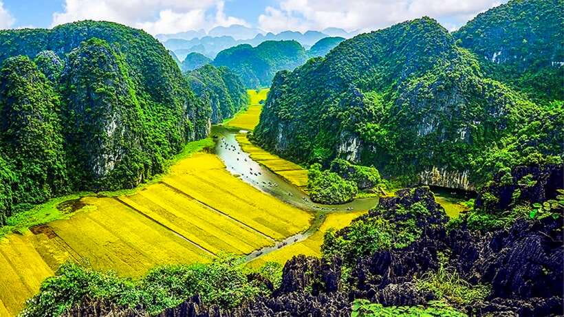 Hanoi/Ninh Binh: 1-Day Tam Coc/Trang An, Hoa Lu & Mua Caves - Lunch Before the Sampan Ride