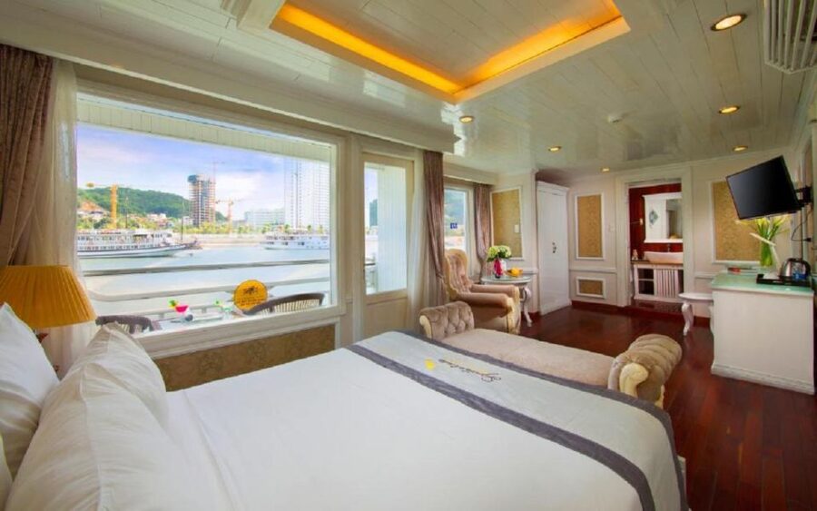Hanoi/Ninh Binh:3 Day 2 Night Bai Tu Long Bay Luxury Junk - What the $355 price covers