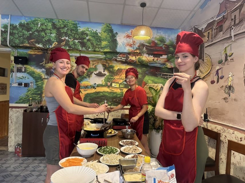 Hanoi: Old Quarter Market Tour and Cooking Class with Meal - Two and a Half Hours at the Cooking Station