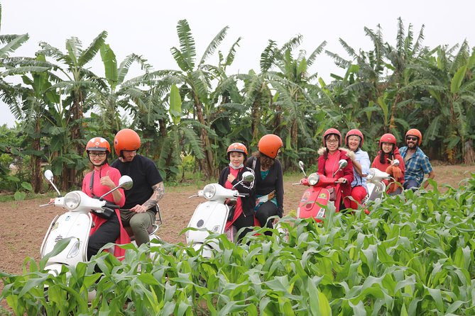 Hanoi Vespa Countryside Tour With Female Ao Dai Riders Half Day - Female riders and the comfort of riding pillion