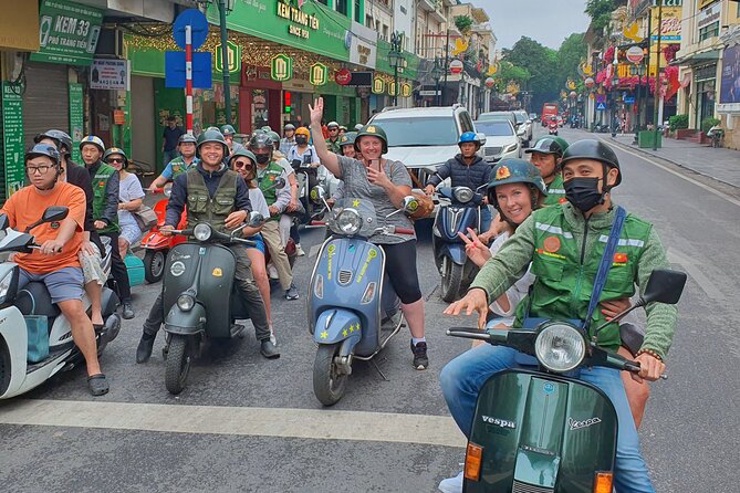 Hanoi Vespa Tours: Food + Culture + Fun on Army Vespa - Practical details for a smoother ride