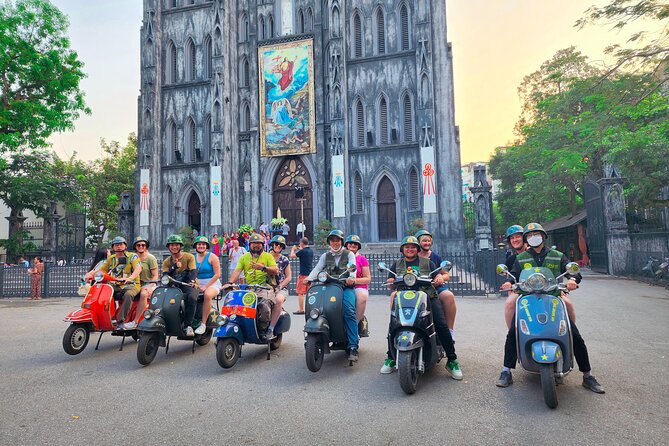 Hanoi Vespa Tours: Food + Culture + Fun on Army Vespa - Ba Dinh Square and central Hanoi