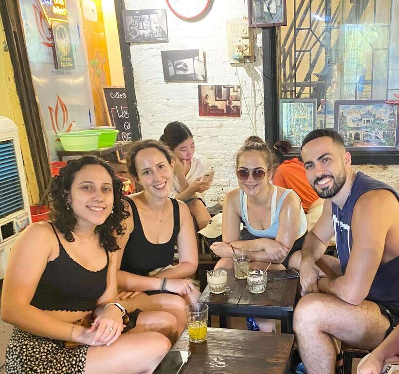 Hanoi: Vietnamese Street Food Tour with Egg Coffee - The savory stops: noodle salad and bánh mì