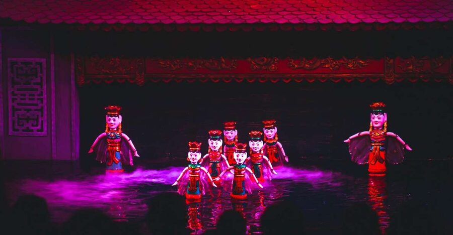 Hanoi: Water Puppet Show Ticket with Hotel Delivery Add-On - The 50-minute performance