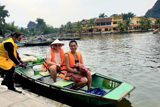 Highlight Ninh Binh Full Day Tour Tam Coc Boat, Mua Cave, Hoa Lu - Tam Coc is the day’s most peaceful stretch