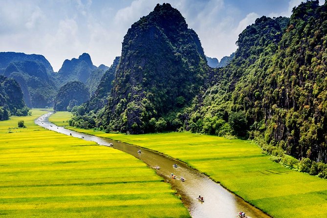 Hoa Lư Tam Coc & Mua Cave full day Including Buffets Lunch - A short countryside bike ride