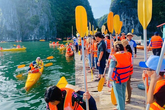 Lan Ha Bay Full Day Boat Tour from Hanoi/ Cat Ba - The day at a glance