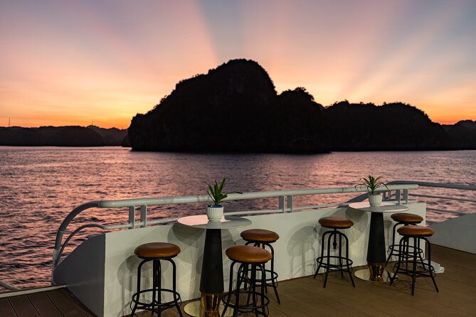 Lan Ha Bay full-day tour from Hanoi, Hai Phong - Serenity Cruises - Cai Beo’s floating homes set the scene