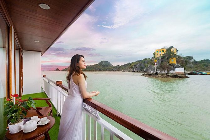 LEADING: All inclusive 3D/2N on cruises in HALONG - many options - Day two: caves, Cat Ba cycling or a quieter bay