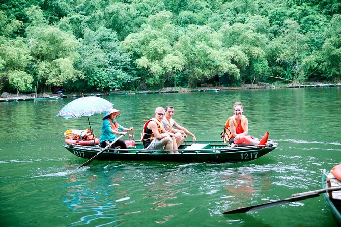 Ninh Binh Full-Day Tour from Hanoi to Hoa Lu, Tam Coc & Mua Cave Via Boat & Bike - Tam Coc by bamboo boat