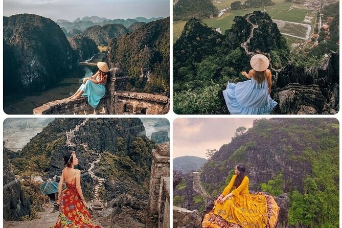 Ninh Binh Full-Day Trip to Trang An Mua Cave Hoa Lu Buffet Lunch - Trang An: caves, cliffs and a long boat ride