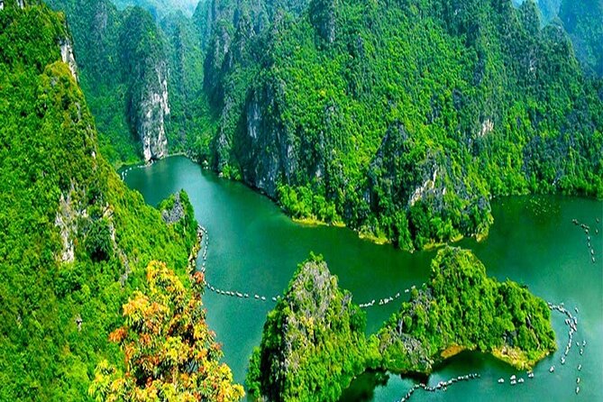 Ninh Binh Tour Bai Dinh Trang An Mua Cave Small Group Limousine - Trang An by bamboo boat