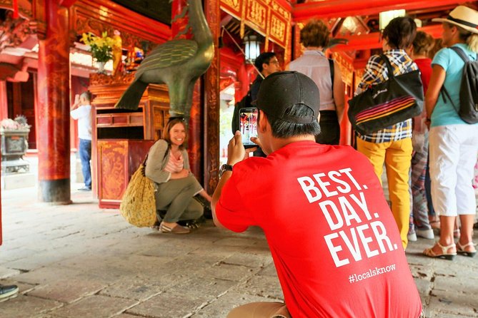Private Crowd Free Hanoi: Morning Highlights of the City Experience - The Temple of Literature: Hanoi’s first lesson