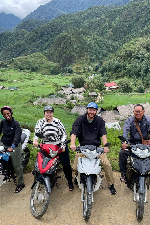 Sapa: Motorbike Tour 1 Day Visit Waterfalls & Local Villages - Riding through the villages of Muong Hoa Valley