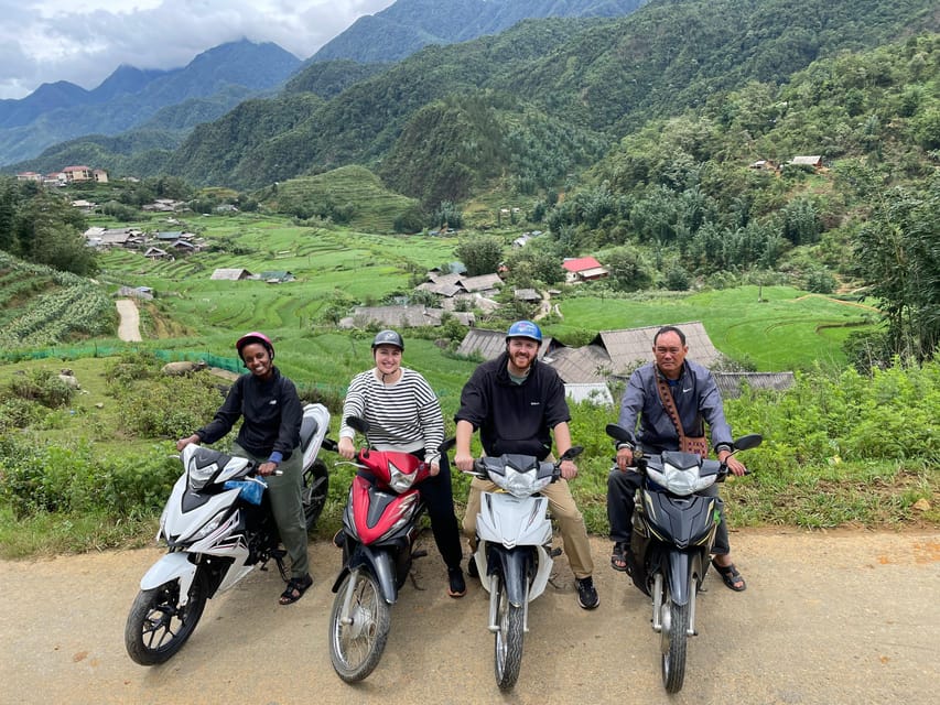 Sapa: Motorbike Tour 1 Day Visit Waterfalls & Local Villages - Lao Chai lunch and a family visit