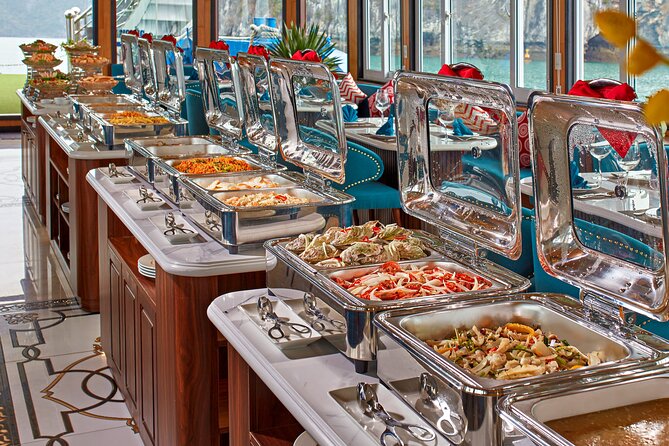 Sea Lion Luxury 5-Star Halong Day Cruise,Buffet Lunch,Shuttle Bus - Titop Island: beach time or a climb