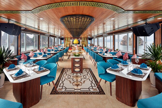 Sea Lion Luxury 5-Star Halong Day Cruise,Buffet Lunch,Shuttle Bus - Hang Luon Cave by kayak or bamboo boat