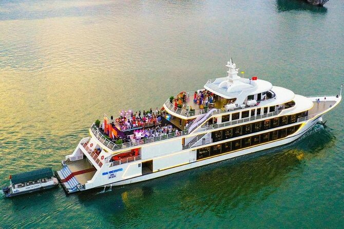 Sea Octopus Cruise | First 5 Star Vessel | 7h Explore Halong Bay - At a glance
