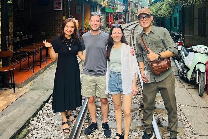 Small Group Half-day Hanoi City Tour with Train Street Visit (4h) - Train Street: a close-up look at a working railway lane