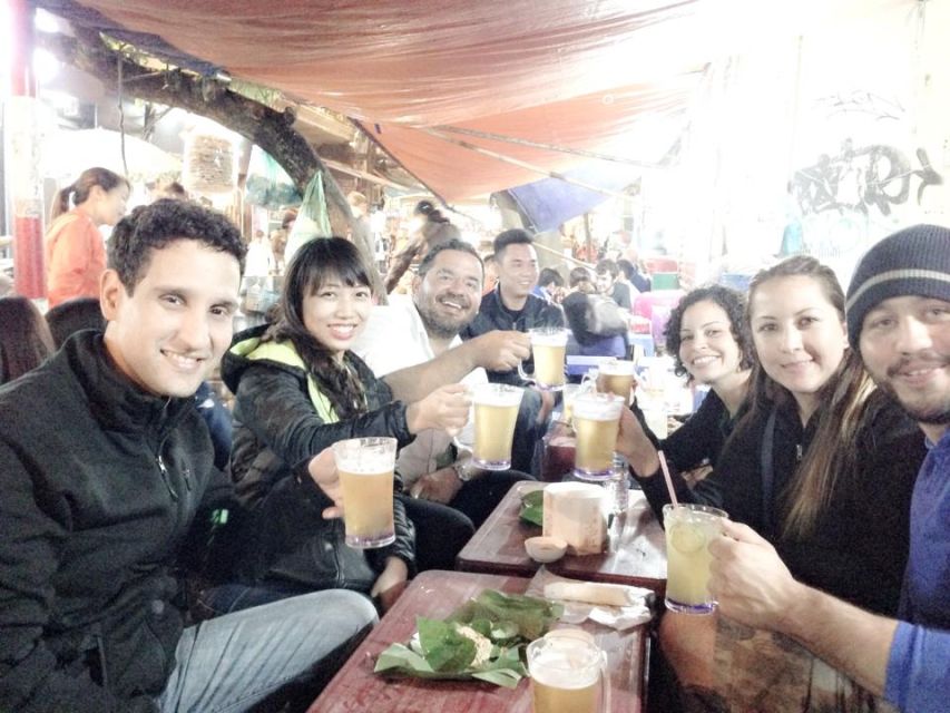 Street Food Tour Hanoi and Train Street Experience - Enter Train Street with care