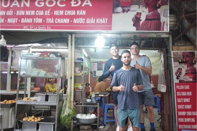 Street Foods Hanoi Kim Tours Vietnam - Meeting at Tran Nhat Duat Street